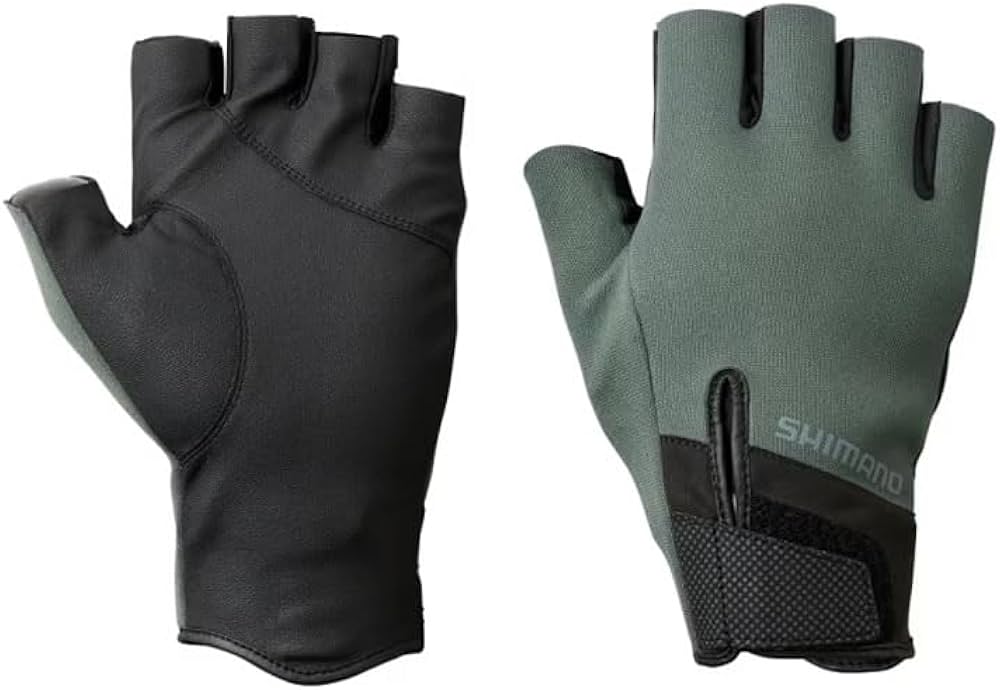 Amazon.co.jp: [シマノ] タイタニューム・アルファ グローブ 5 セージ